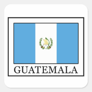 Guatemala Quadratischer Aufkleber