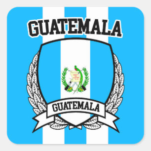 Guatemala Quadratischer Aufkleber