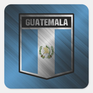 Guatemala Quadratischer Aufkleber