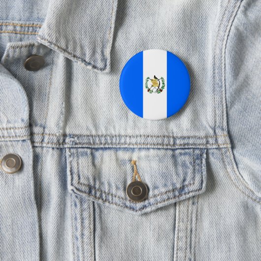 Guatemala-Qualitäts-Flagge Button (Beispiel)