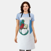 Guatemala-Quetzal-Guatemala-Nationalflagge Schürze (Getragen)