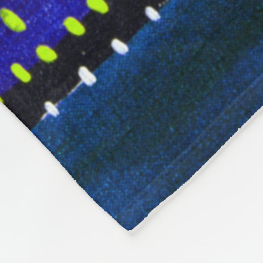 Guatemala Rainbow Fleece Blanken (Ecke)