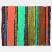 Guatemala Rainbow Fleece Blanken (Vorderseite (Horizontal))