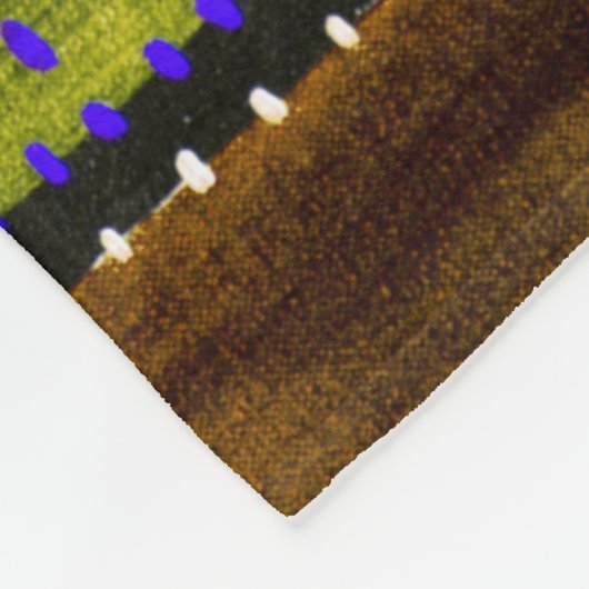 Guatemala Rainbow Fleece Blanken (Ecke)