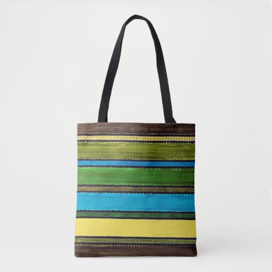 Guatemala Rainbow Tote Bag Tasche (Vorderseite)