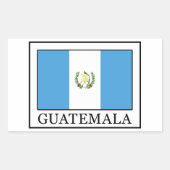 Guatemala Rechteckiger Aufkleber (Vorderseite)