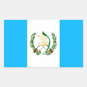 Guatemala Rechteckiger Aufkleber (Vorderseite)