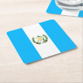 Guatemala Rechteckiger Pappuntersetzer (angewinkelt)