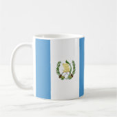 Guatemala República Flag Keramik Tasse (Links)