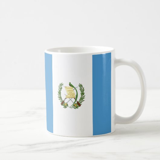 Guatemala República Flag Keramik Tasse (Rechts)