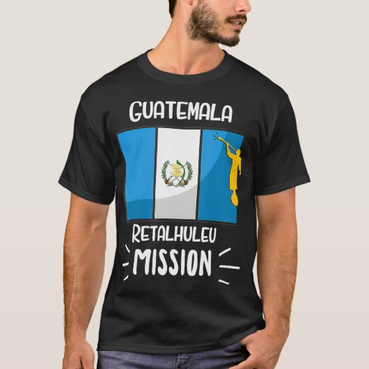 Guatemala Retalhuleu Mormon LDS Mission Gift T-Shirt (Vorderseite)