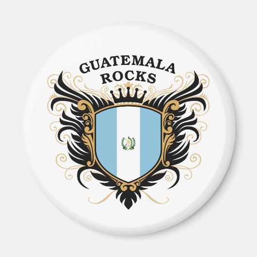 Guatemala Rocks Magnet (Vorne)