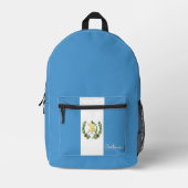 Guatemala, Rucksack, guatemaltekische Flagge / pat Bedruckter Rucksack (Vorderseite)