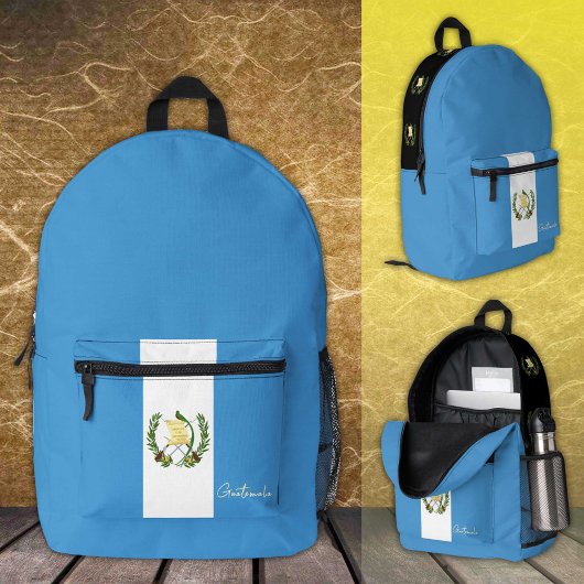 Guatemala, Rucksack, guatemaltekische Flagge / pat Bedruckter Rucksack