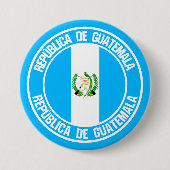 Guatemala-RundEmblem Button (Vorderseite)