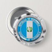 Guatemala-RundEmblem Button (Vorne & Hinten)