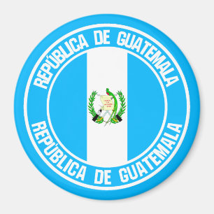Guatemala-RundEmblem Magnet