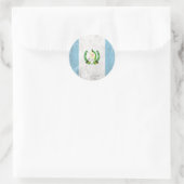 Guatemala Runder Aufkleber (Tasche)