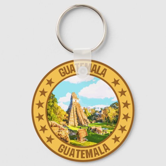 Guatemala Schlüsselanhänger (Vorderseite)