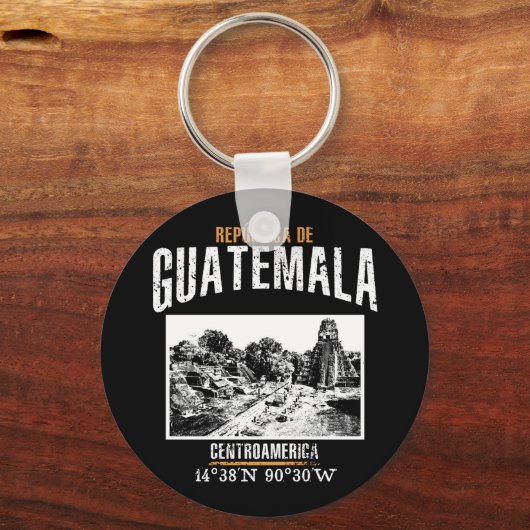 Guatemala Schlüsselanhänger (Vorderseite)