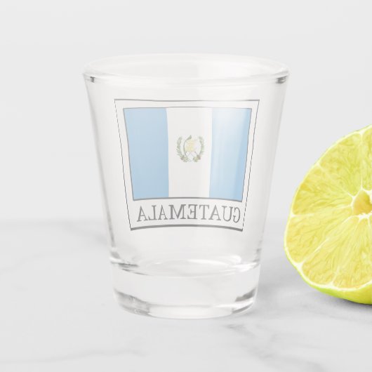 Guatemala Schnapsglas (Rückseite)