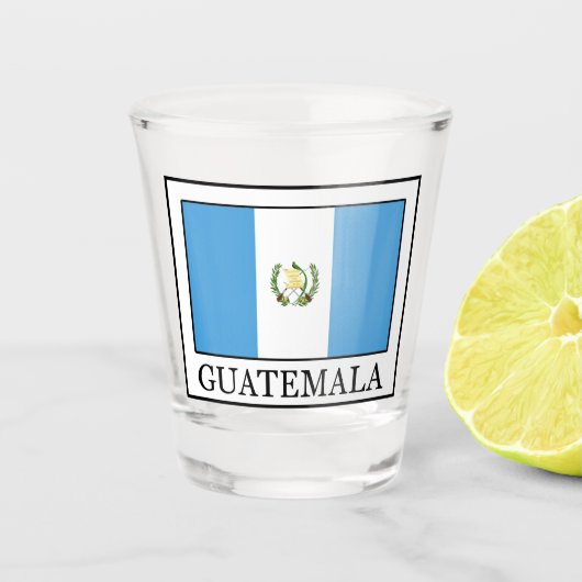 Guatemala Schnapsglas (Vorderseite)