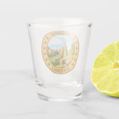 Guatemala Schnapsglas (Rückseite)