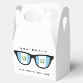 Guatemala Shades benutzerdefinierte Text- und Farb Geschenkschachtel (Geöffnet)