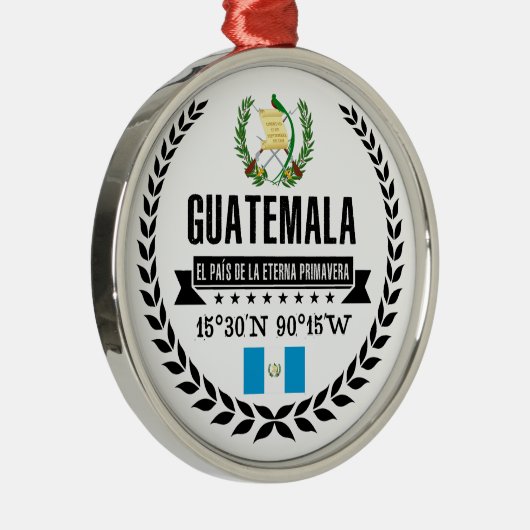 Guatemala Silbernes Ornament (Rechts)