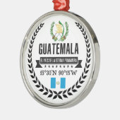 Guatemala Silbernes Ornament (Links)