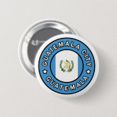 Guatemala-Stadt Guatemala Button (Vorne & Hinten)