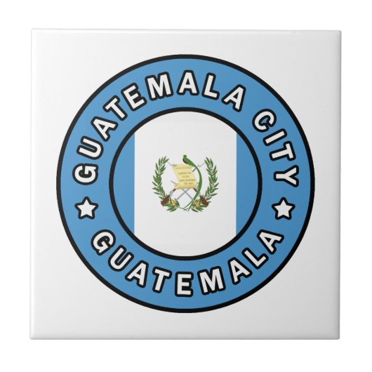 Guatemala-Stadt Guatemala Fliese (Vorderseite)