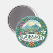 Guatemala-Stadt Guatemala Magnet (Vorderseite/Rückseite)