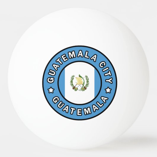 Guatemala-Stadt Guatemala Tischtennisball (Vorderseite)