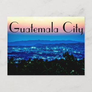 Guatemala-Stadt, Guatemala, Zentralamerika bei Däm Postkarte