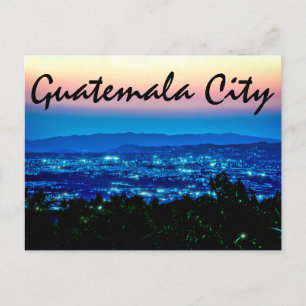 Guatemala-Stadt, Guatemala, Zentralamerika bei Däm Postkarte