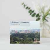 Guatemala-Stadt Postkarte (Stehend Vorderseite)