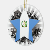 Guatemala-Stern Keramik Ornament (Links)