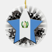 Guatemala-Stern Keramik Ornament (Hinten)