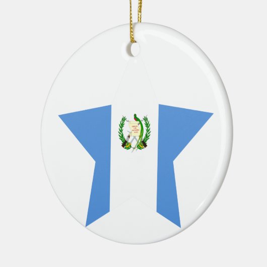 Guatemala-Stern Keramikornament (Links)