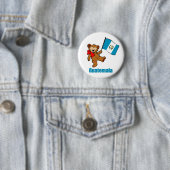 Guatemala-Teddybär-Knopf Button (Beispiel)