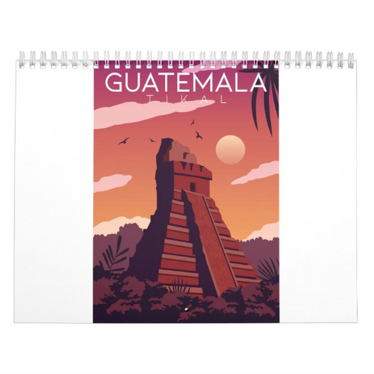 Guatemala Tikal Kalender (Titelbild)