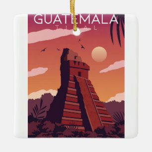 Guatemala Tikal Keramikornament