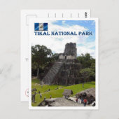 Guatemala - Tikal - Nationalpark - Postkarte (Vorne/Hinten)