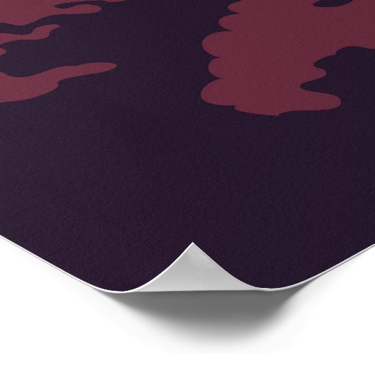 Guatemala Tikal Poster (Ecke)