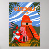 Guatemala-Tipp-Plakatwand Poster (Vorne)