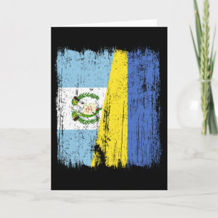 Guatemala Ukraine Halbflagge guatemaltekisch ukrai Karte