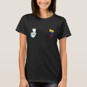 Guatemala Venezuela Flag Guatemalan Venezuelan Hea T-Shirt (Vorderseite)