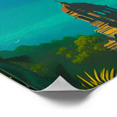 Guatemala-Vintage Reiseplakat Poster (Ecke)