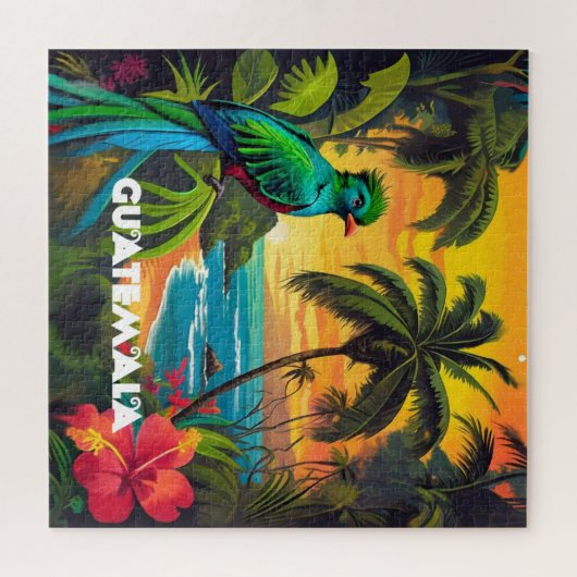 Guatemala | Vintage Retro Puzzle (Horizontal)